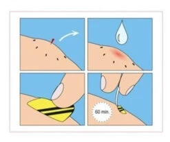 Bee-Patch -Camping Prix Réduits Magasin anti venin guepes abeilles frelon bourdon beepatch