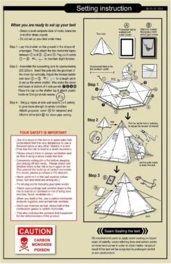Luxe Outdoor Megahorn III -Camping Prix Réduits Magasin assenbly megahorn iii webpost