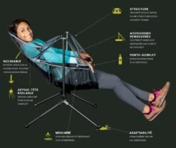 NEMO EQUIPMENT Nemo Stargaze Recliner Luxury -Camping Prix Réduits Magasin chaise stargaze recliner luxury 13