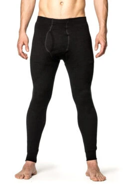 Woolpower Long Johns With Fly 400 -Camping Prix Réduits Magasin collant laine woolpower long johns with fly 400 03