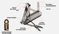 True Utility Nailclip Kit -Camping Prix Réduits Magasin coupe ongles nailclip kit true utility