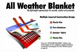 Couverture All Weather Blanket -Camping Prix Réduits Magasin couverture all weather blanket grabber 07