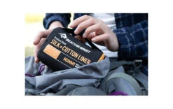 Sea To Summit Travel Liner Soie + Coton -Camping Prix Réduits Magasin drap de sac sea to summit silk cotton liner