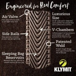 Matelas Klymit Static V Luxe 11 Matelas Klymit Static V Luxe -Camping Prix Réduits Magasin matelas gonflable klymit static v luxe