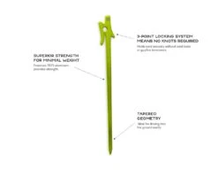 NEMO EQUIPMENT Nemo Airpin Ultralight Stakes -Camping Prix Réduits Magasin piquet airpin ultralight stakes 02