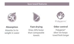 PackTowl Luxe -Camping Prix Réduits Magasin serviette packtowl luxe 08