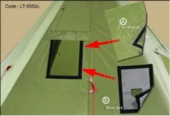 Luxe Outdoor Megahorn III -Camping Prix Réduits Magasin tente luxe outdoor megahorn iii